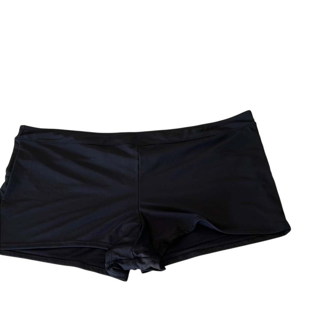 Black Swim Shorts Woman’s 3X 24W-26W Time and Tru Summer Travel